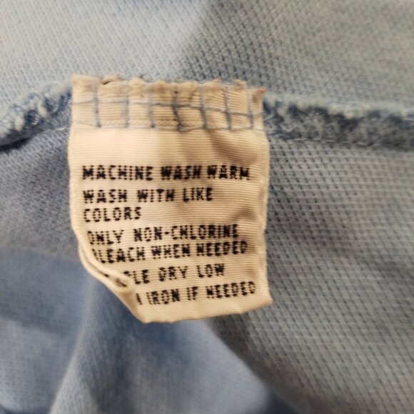 Polo Ralph Lauren Light Blue Short Sleeve Polo Shirt - Size 2XL XXL, Preppy - Picture 7 of 7